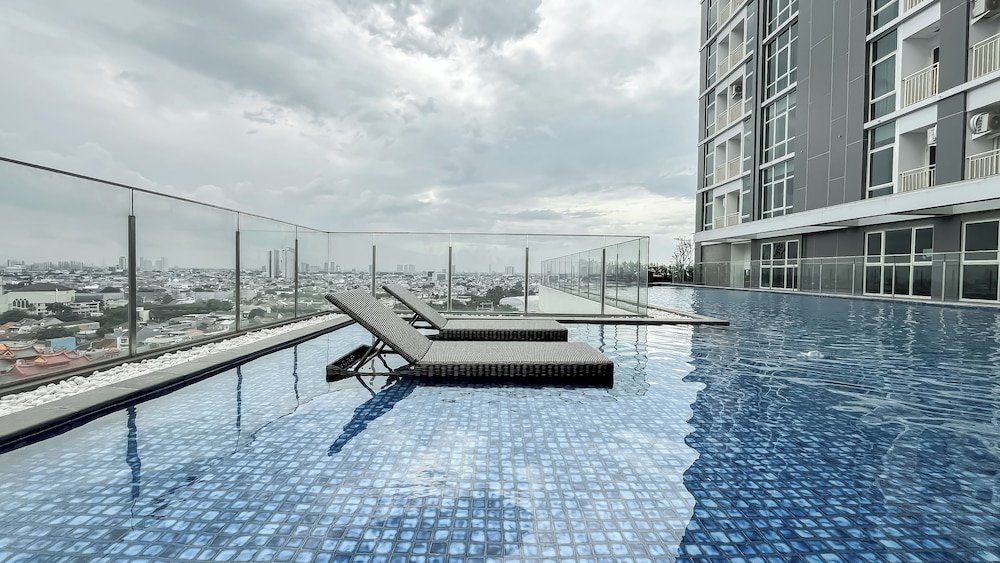 Japandi Style Studio Apartment At B Residence Grogol