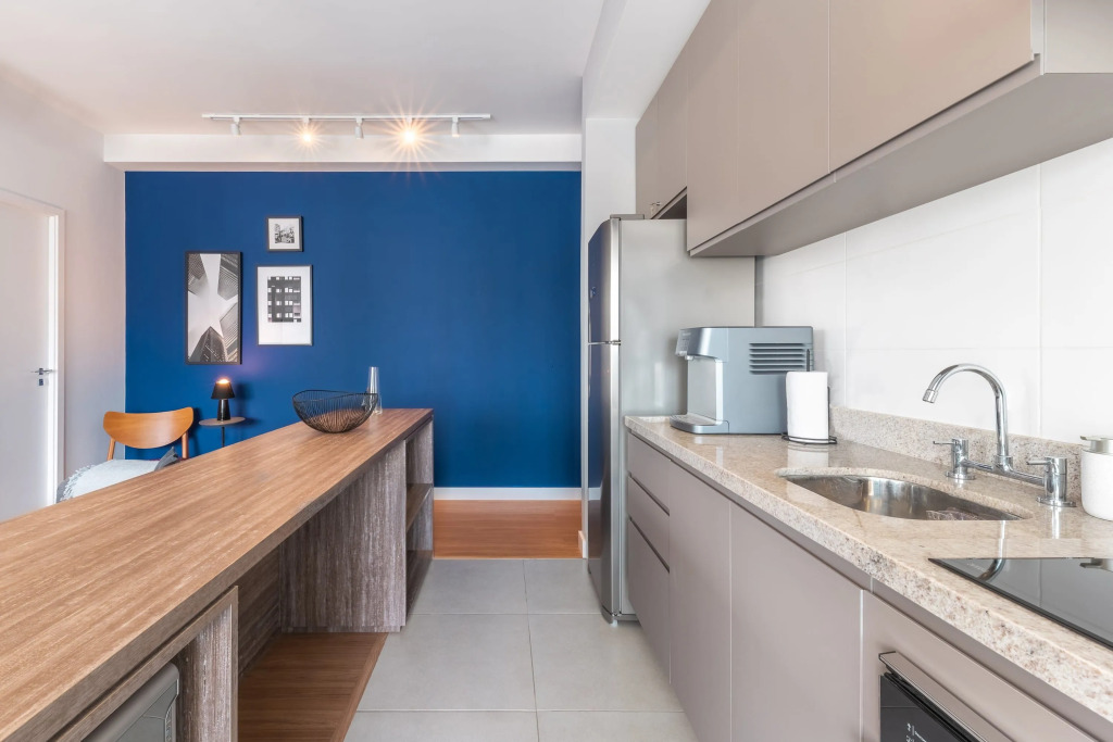 Apartamento estiloso com varanda| Vila Olímpia