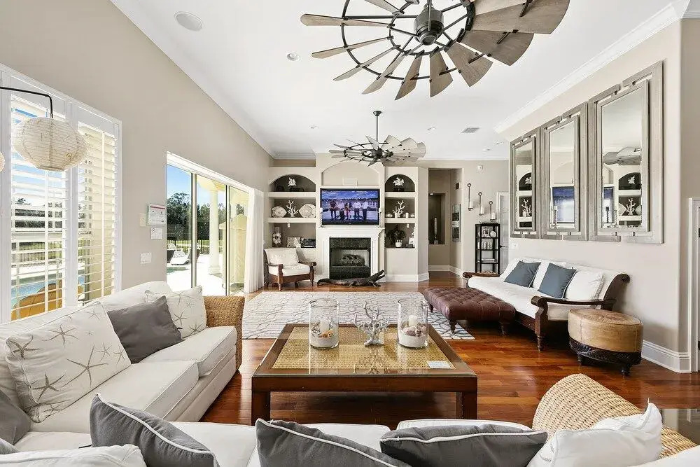 Theater Room Game Room Gym 7 Br home by RedAwning