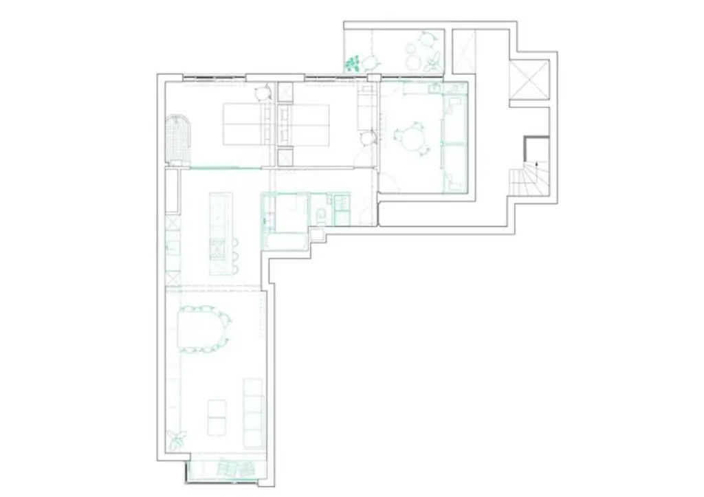 Spacious family flat near the beach (6-8 pers)