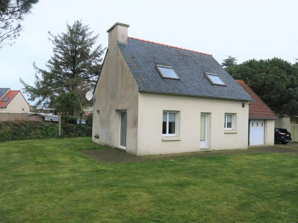Maison avec jardin, wifi, à 400m de la plage à Pleumeur-Bodou - FR-1-368-286