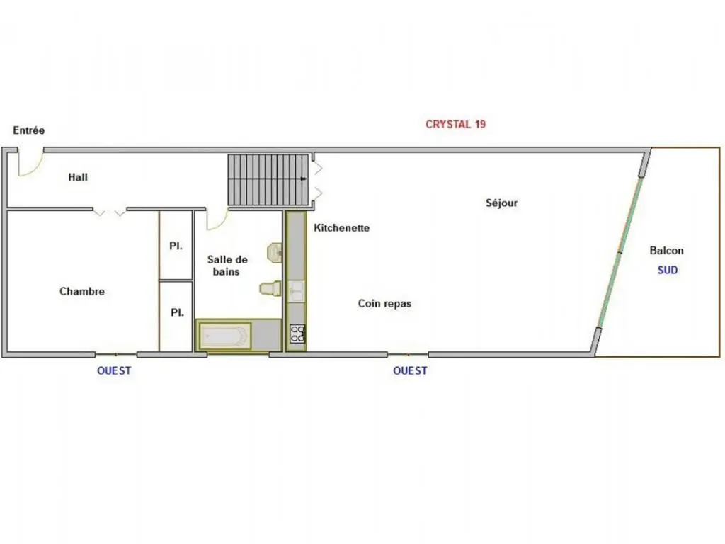 Appartement La Clusaz, 2 pièces, 4 personnes - FR-1-304-15