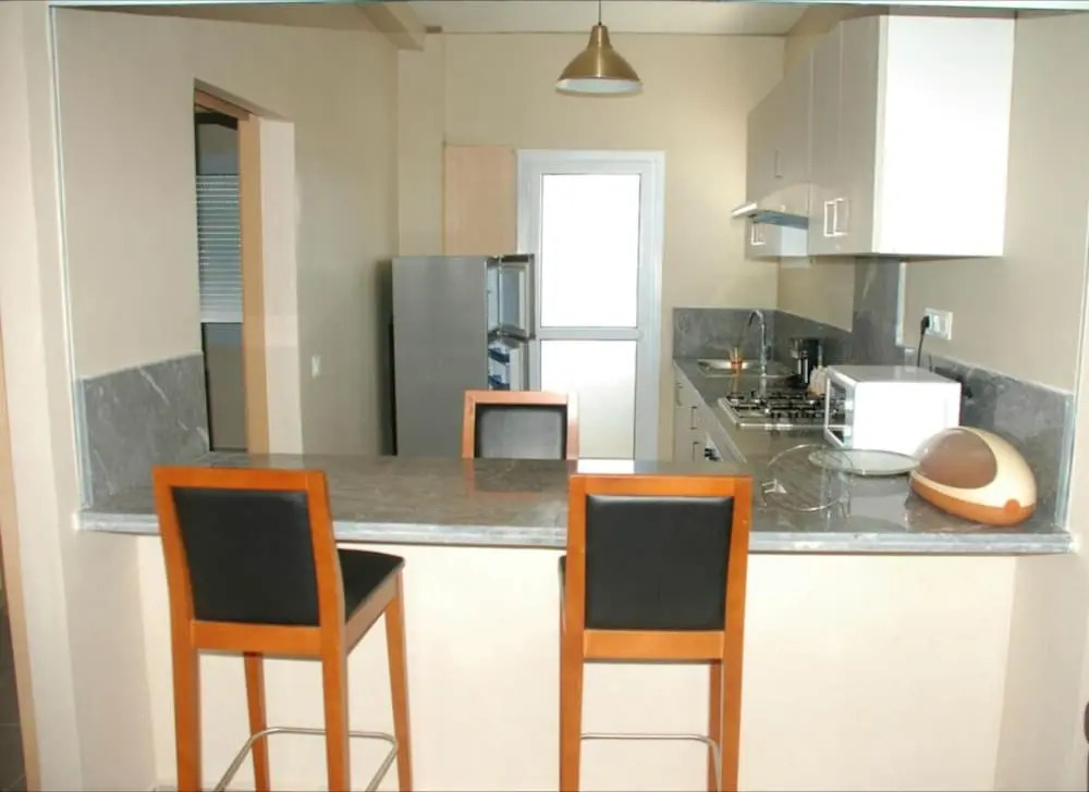 Apartment with 2 Bedrooms in Bouznika, with Wonderful City View, Pool Access And Furnished Terrace - 4 Km From the Beach