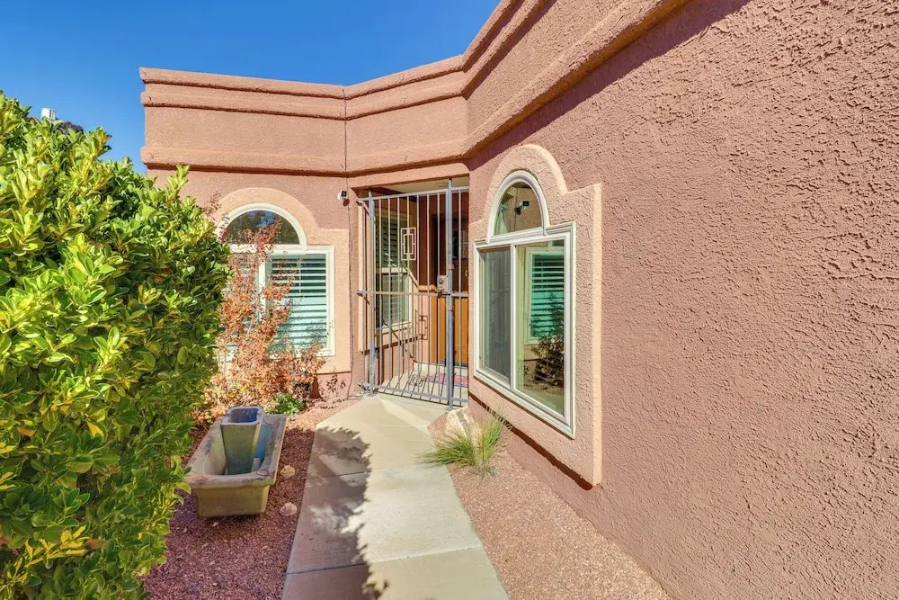 Covered Patio & Private Yard: Albuquerque Retreat