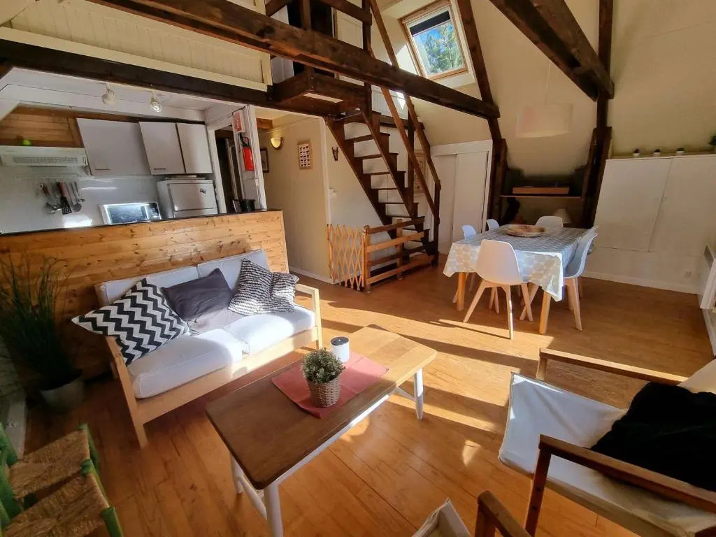 Chalet lumineux à Saint-Michel-de-Chaillol, 7 pers, balcon sud - FR-1-393-148