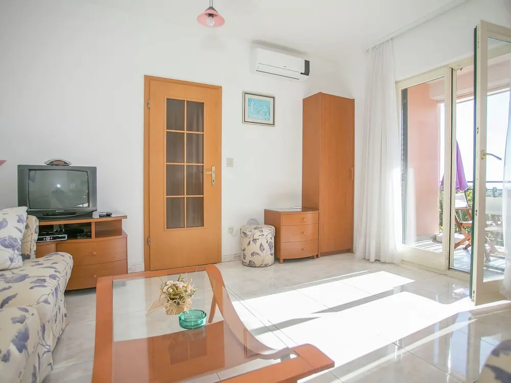 Nice Apartment Mareonda With Balcony With Forest and sea View in the Distance