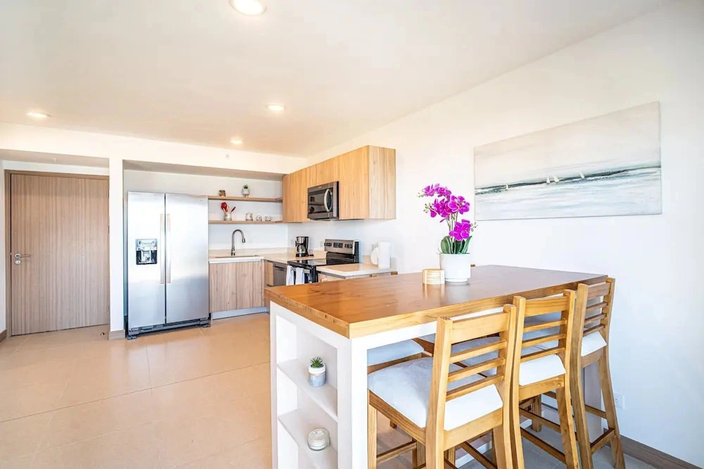 Ocean View Condo Steps to Beach & Comfort