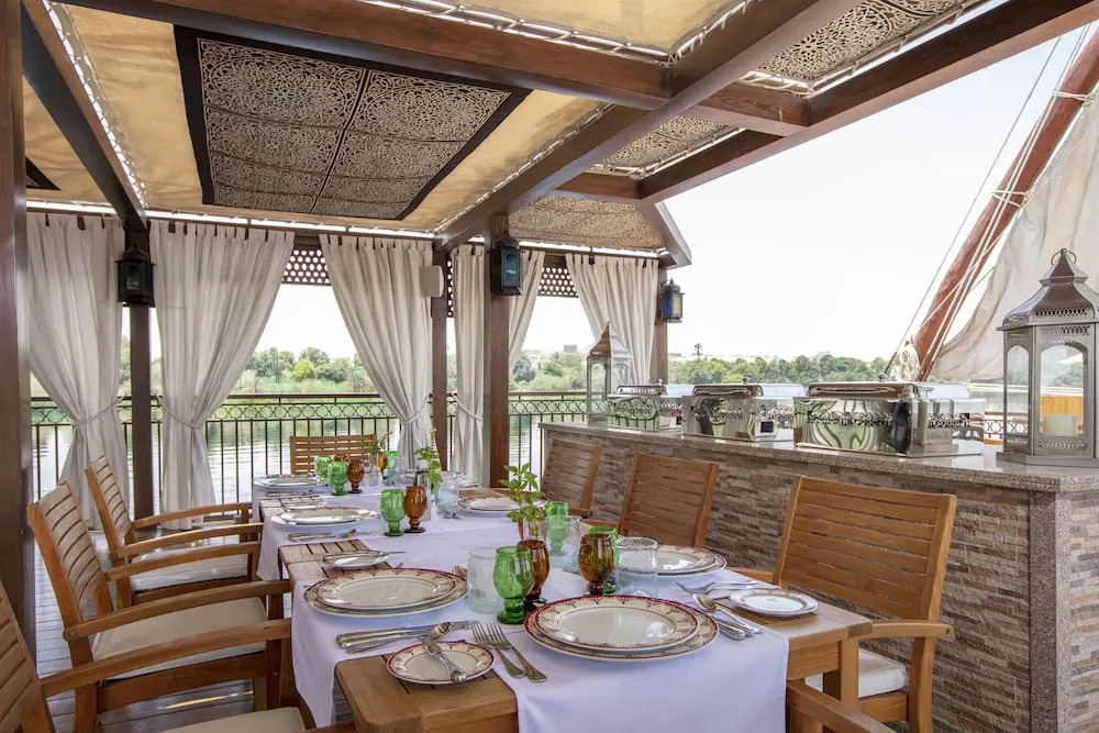 Dahabeya Molouky Nile Cruise- Every Monday from Luxor- Aswan for 05 nights