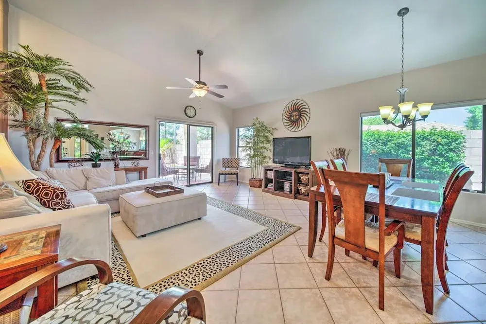 Hot Tub Relaxation & Golfing: Bright Chandler Home