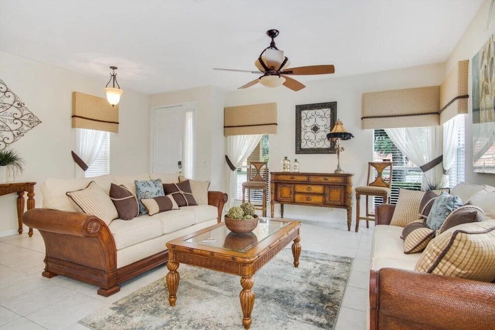 Everlasting Summer 5BR Luxury Watersong Resort Villa w/ South-facing Pool, Spa, Game Room, and Office