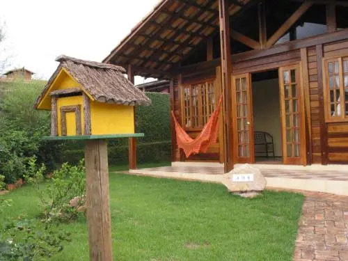 Chalé Pura Vida - Casa de madeira no centro