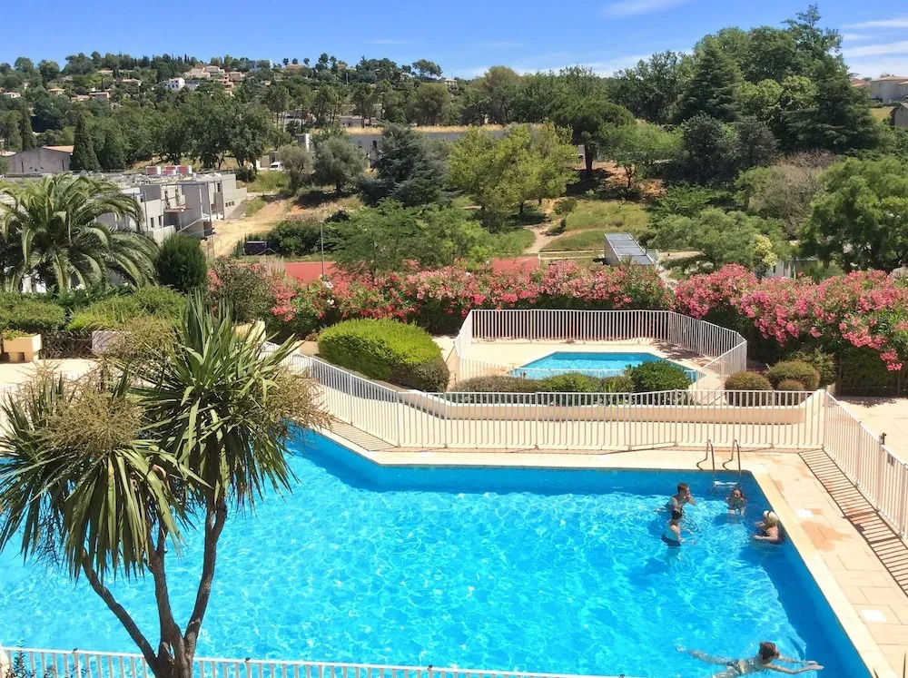 Studio in Vence, With Wonderful Mountain View, Private Pool, Furnished
