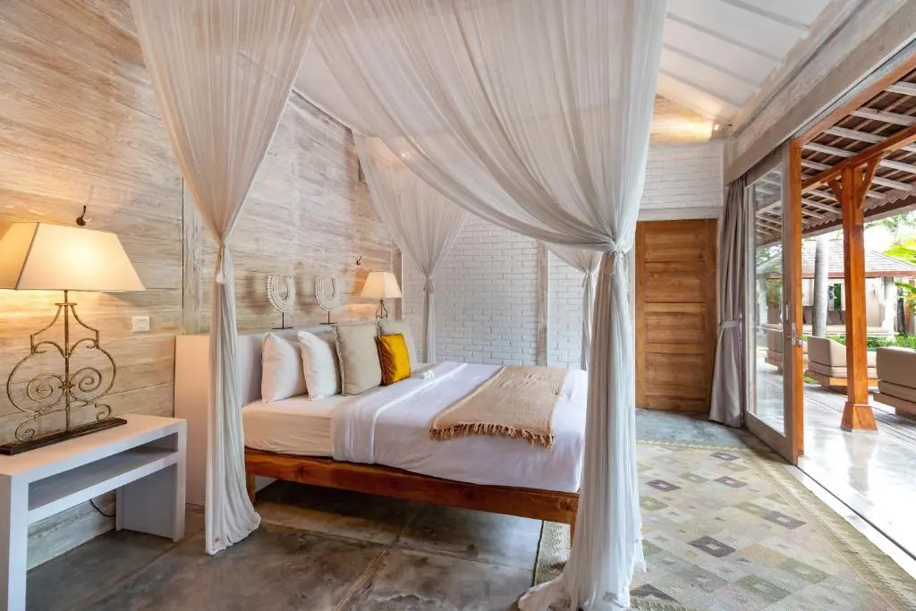 Peaceful 4 Bedrooms Private Pool Villas Rice Field View