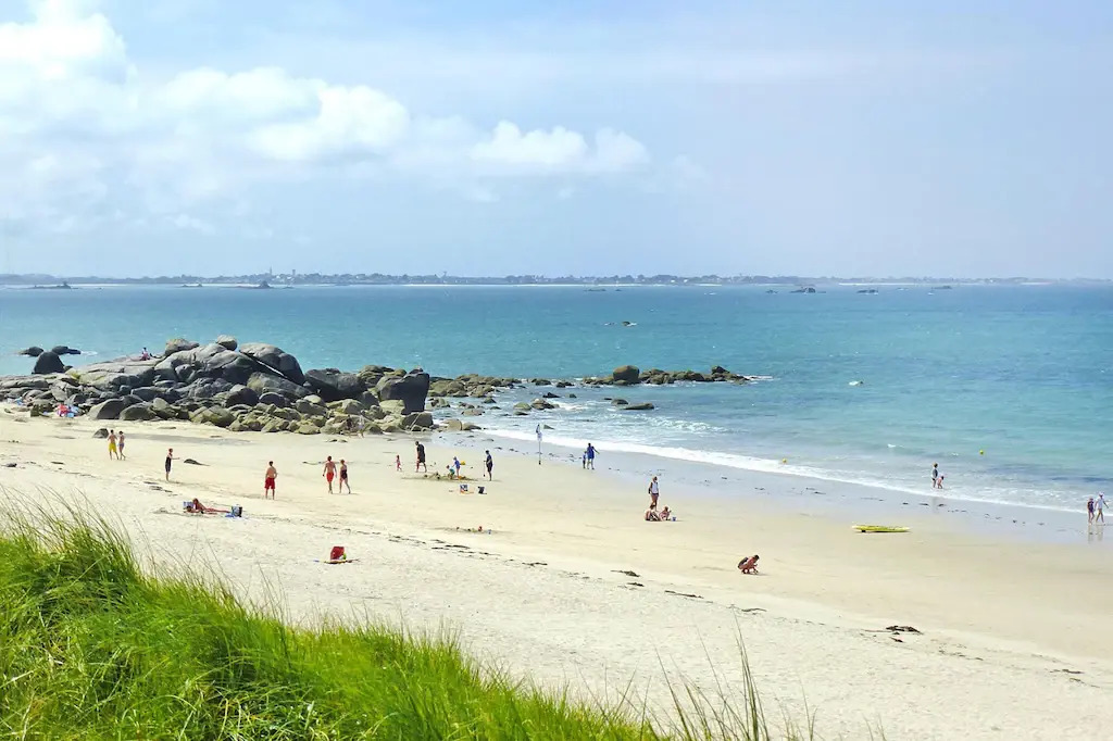 Fishermans House in Brittany by the Sea