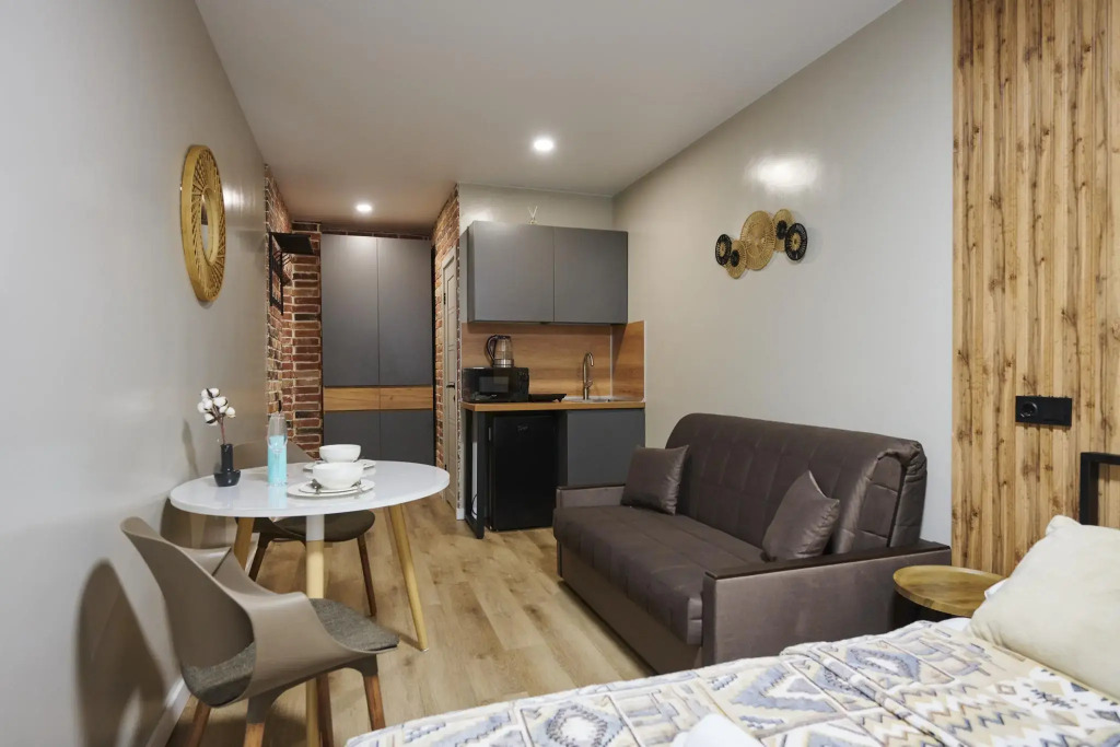 MOKO Apartments на улице Новоостаповская 20
