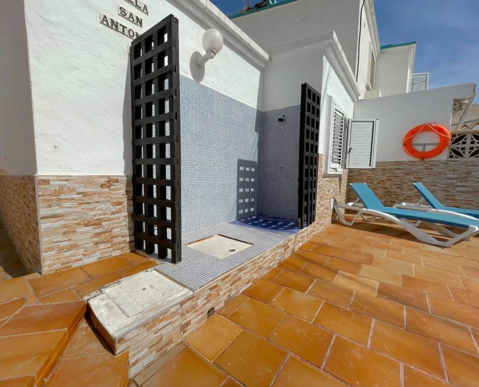 Beachfront Villa San Antonio with Private Heated Pool BBQ in the Heart of Corralejo by Amazzzing Travel