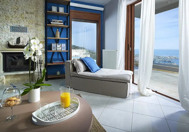 Sea Views At Blue Key Villa Near Heraklion