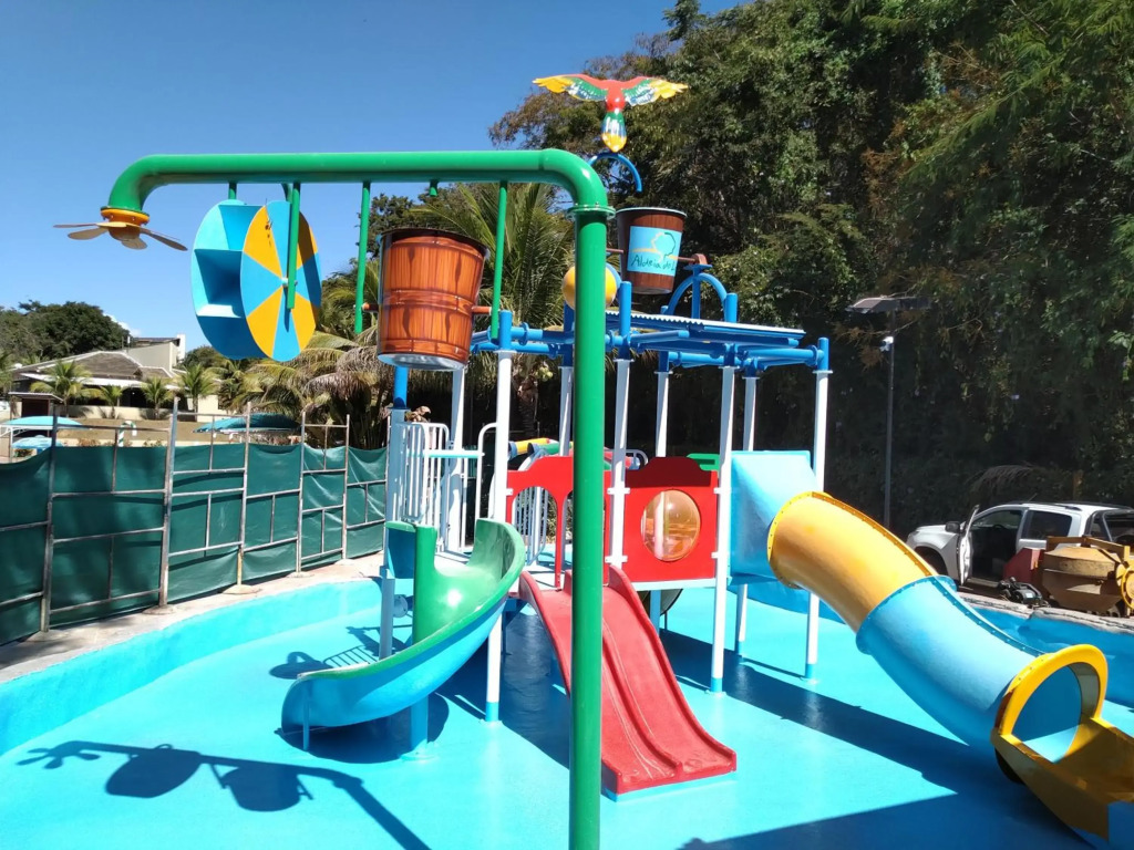 C204 AP-Aldeia do Lago com cozinha e churrasqueira em Caldas Novas