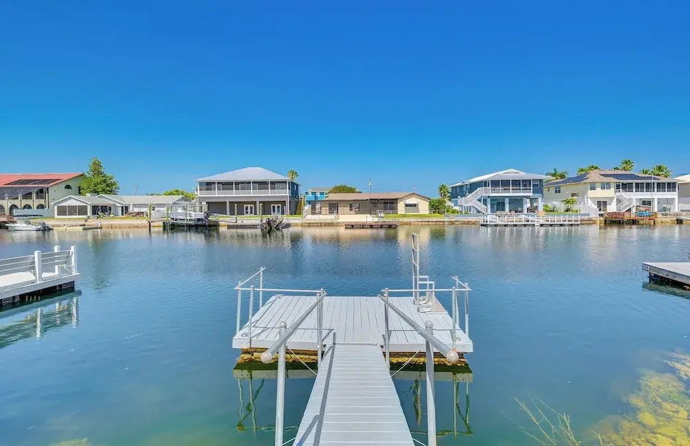 Waterfront Hernando Beach Home w/ Dock & Hot Tub!