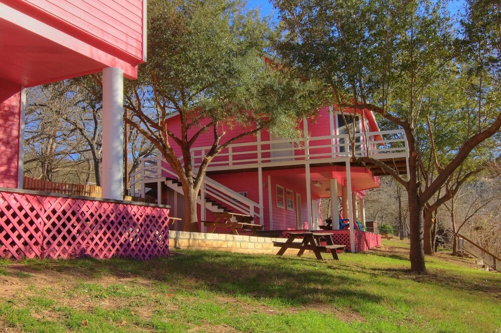 Three Pink Housez 3