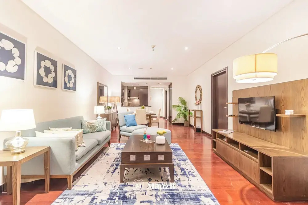 Manzil - 1BR in Palm with Sea View