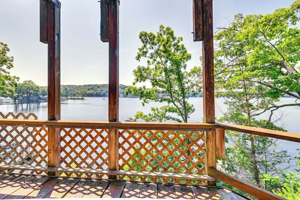 Quiet Cabin on Glen Lake w/ Boat Dock & Deck!