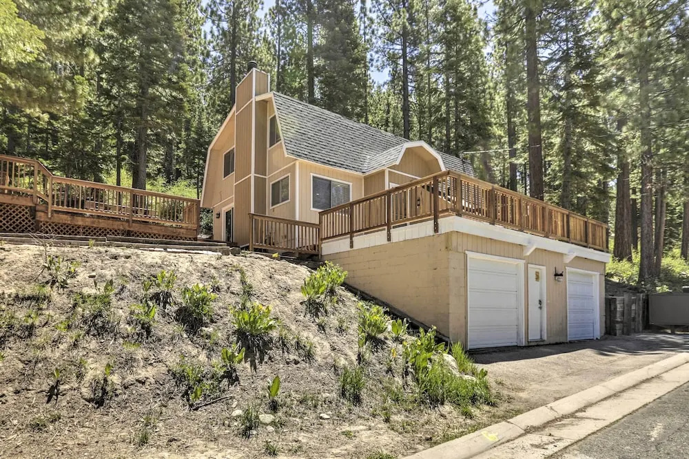 6 Mi to Heavenly Mountain: South Lake Tahoe Rental