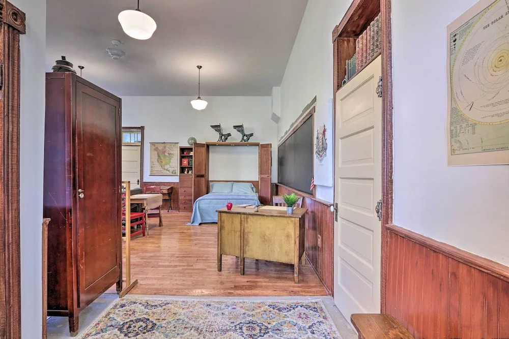 Renovated WV Schoolhouse: History Buffs Heaven!