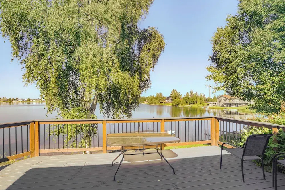Lakefront Fairbanks Home w/ Private Beach
