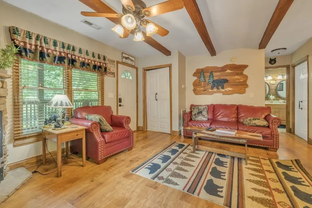 Cozy Cabin Between Gatlinburg & Pigeon Forge W/ Hot Tub 1 Bedroom Cabin by RedAwning