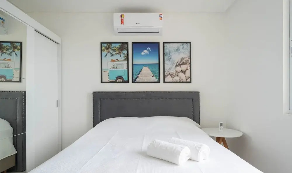 2BR Seaview apt Near Itapema Beach Sem501