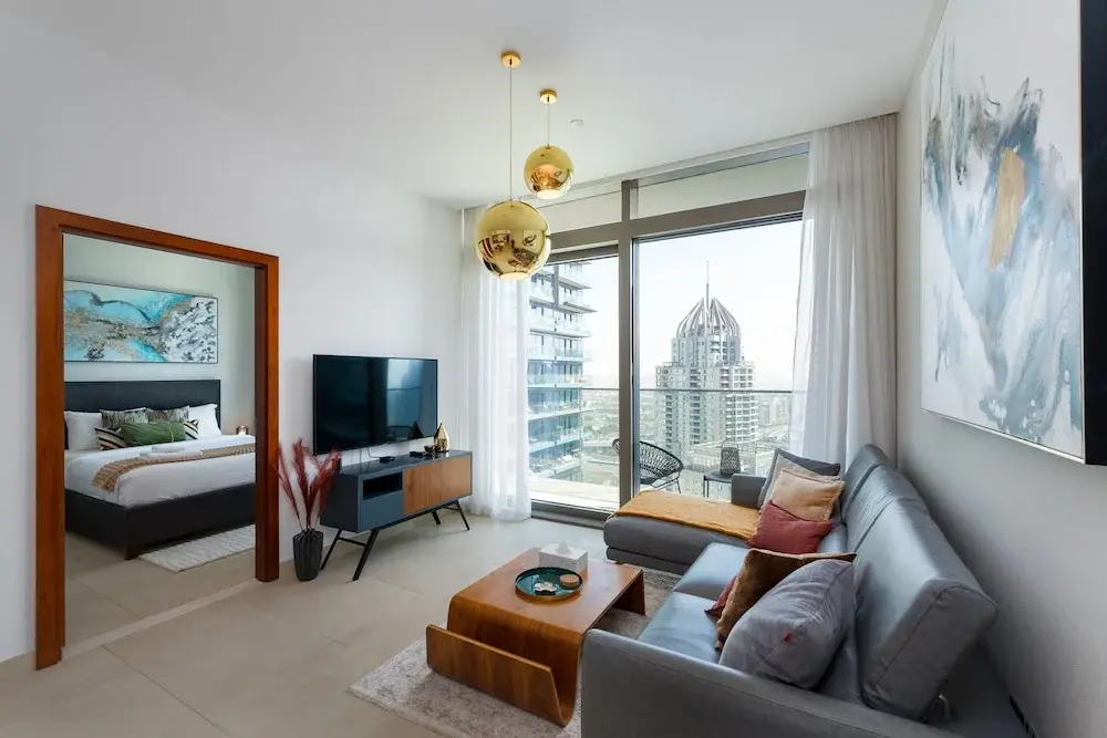 Sleek 1BR at Dubai Marina w Balcony