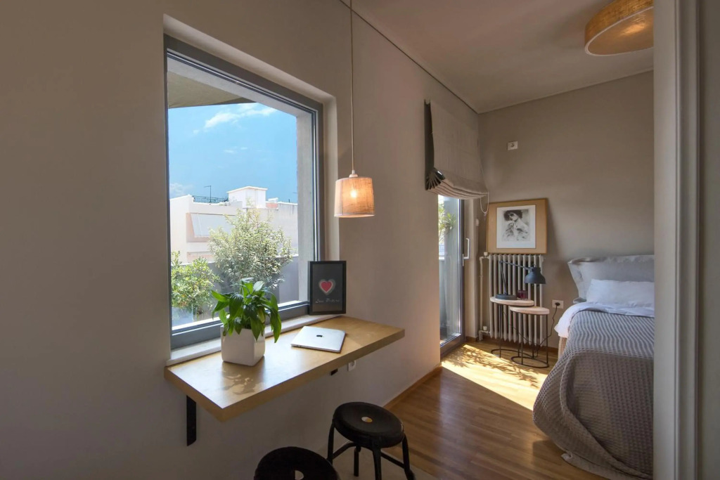Sunny Loft with Acropolis View