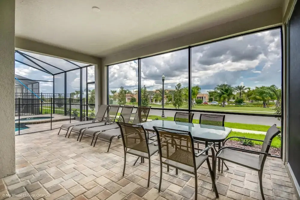 Brand New 7 Bedroom Private Pool Near Disney