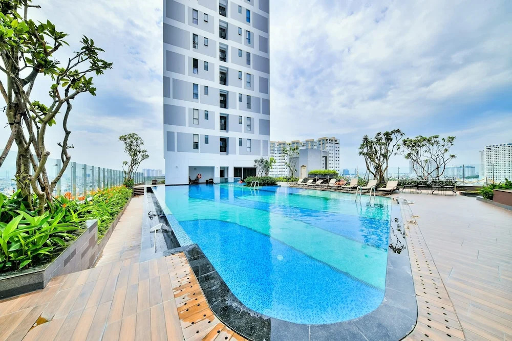 Rivergate Residence Saigon Central Walk to District 1 Free Pool