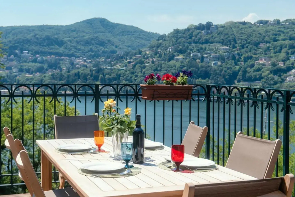 Como Lake & Mountain