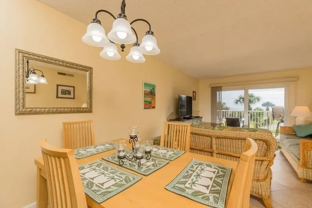 St. Augustine Beach 323: Pool, Views & Comfort 2 Bedroom Condo