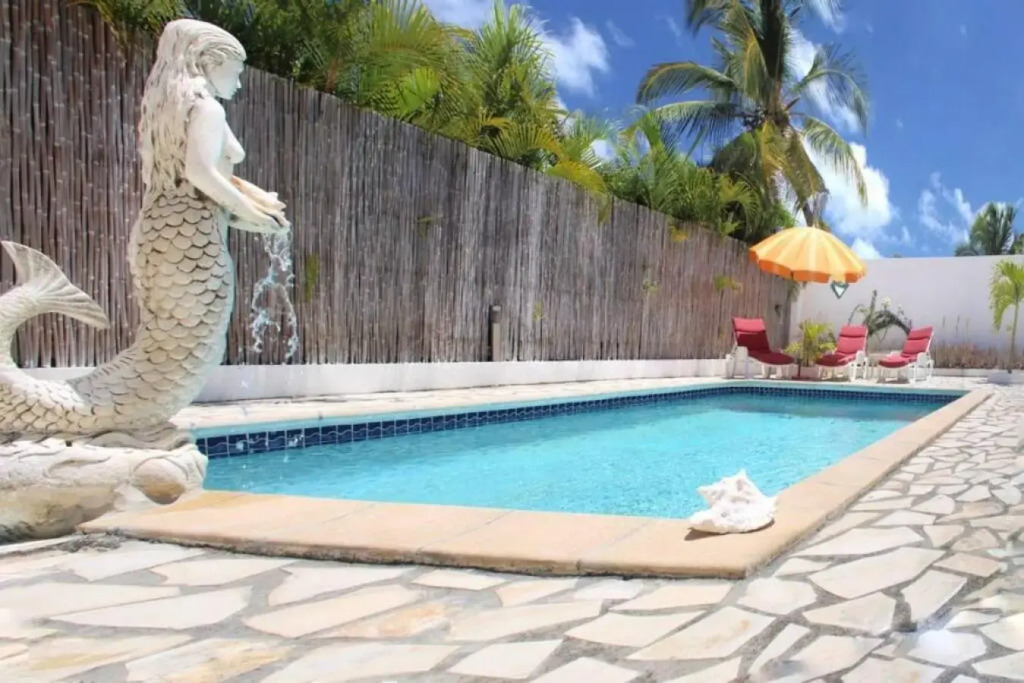 Villa Caribbean Star, 5 min walk from the beach