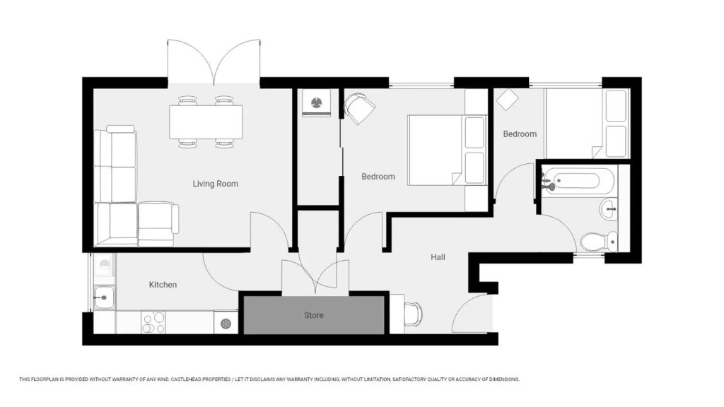 2 Bedroom Apartment at SECC Hydro Full Refurb GREAT LOCATION PRIVATE FREE PARKING