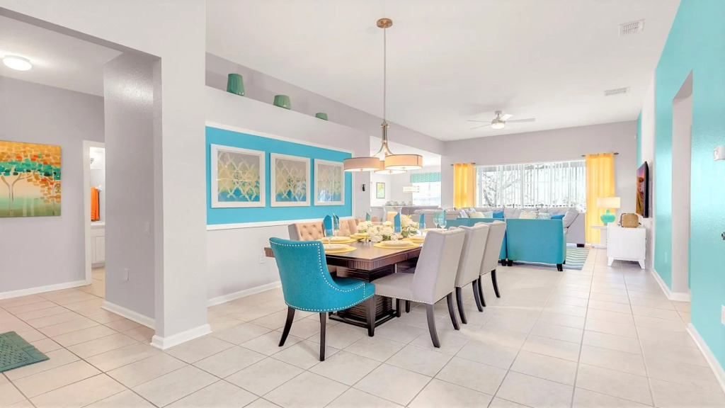 All En-suite Bath 5BR Disney Home w Pool SPA