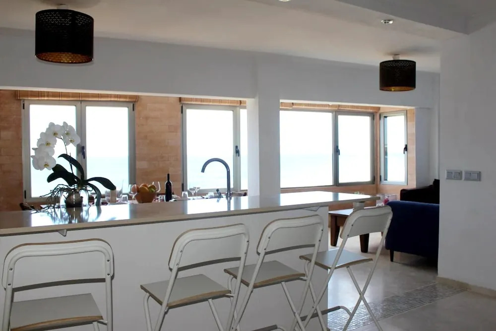 Apartment With 3 Bedrooms in El Agujero, With Wonderful sea View and Wifi - 10 m From the Beach