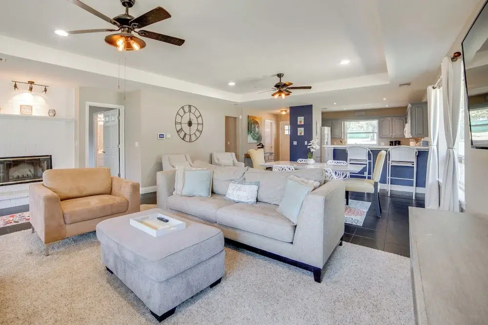Private Dock & Slip: Cedar Creek Reservoir Home
