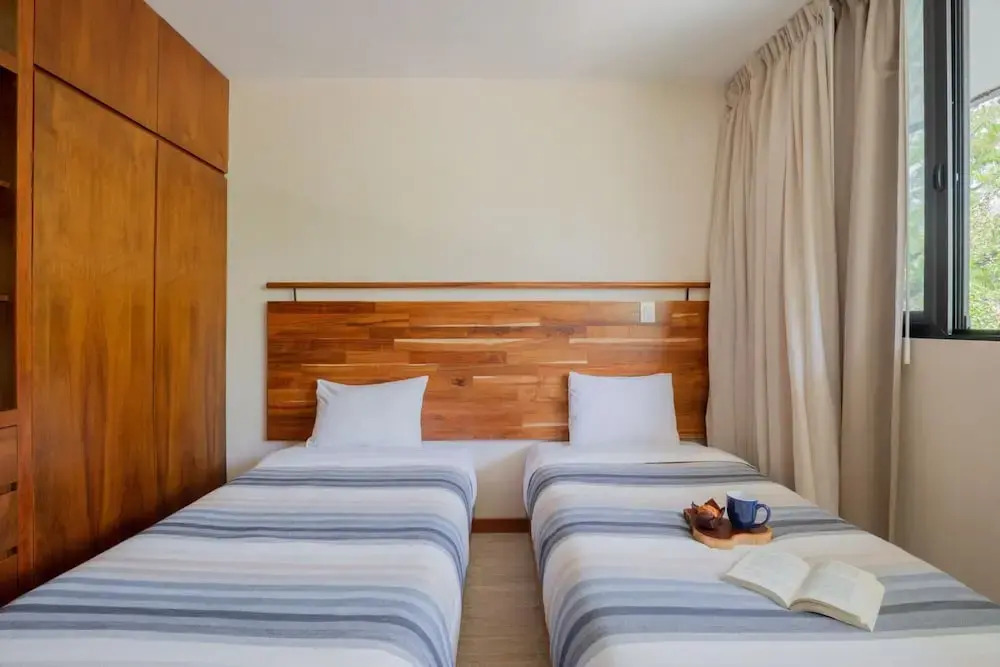 Luxury 2BR Apartment Aldea Zama Private Rooftop Plunge Pool 24 7 Security in a Gated Community