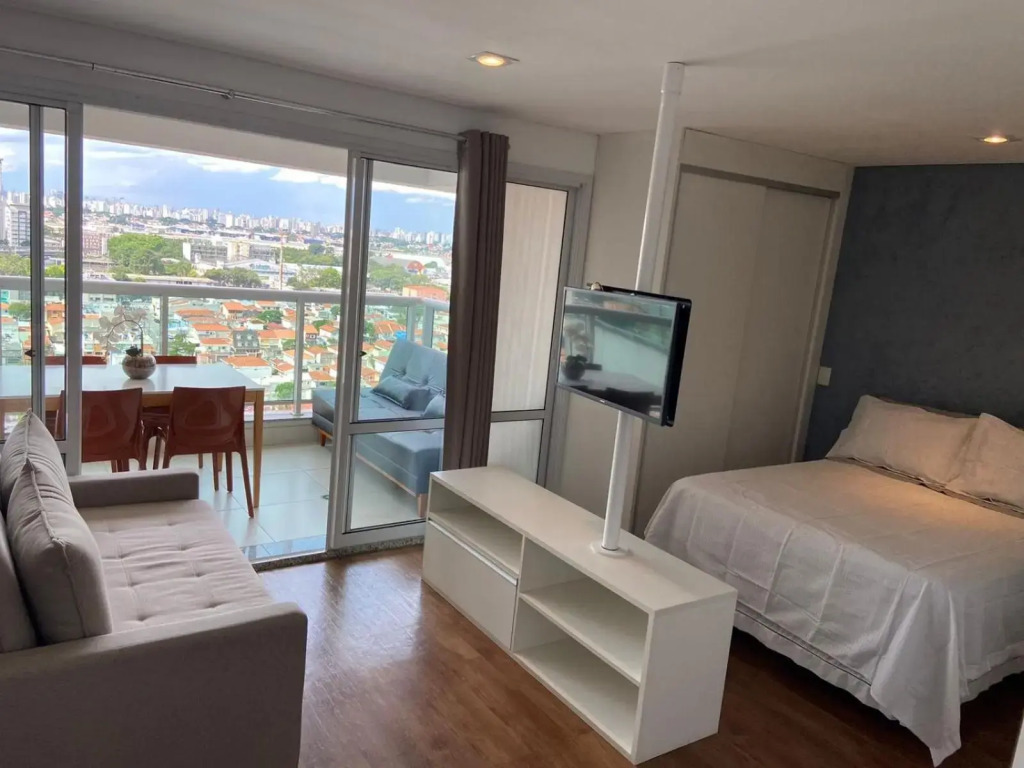 Loft com vista panorâmica para o aeroporto