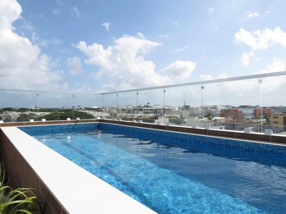 Studios with roofpool in Vanessa 24