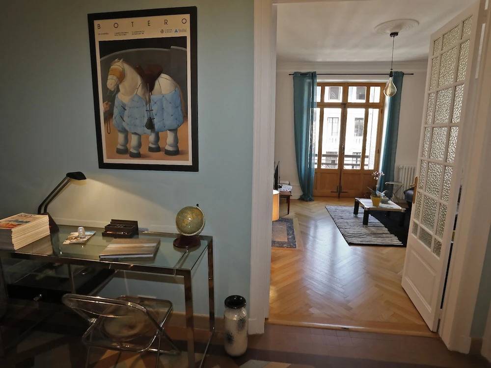 Annecy elegant downtown lakeview apartment