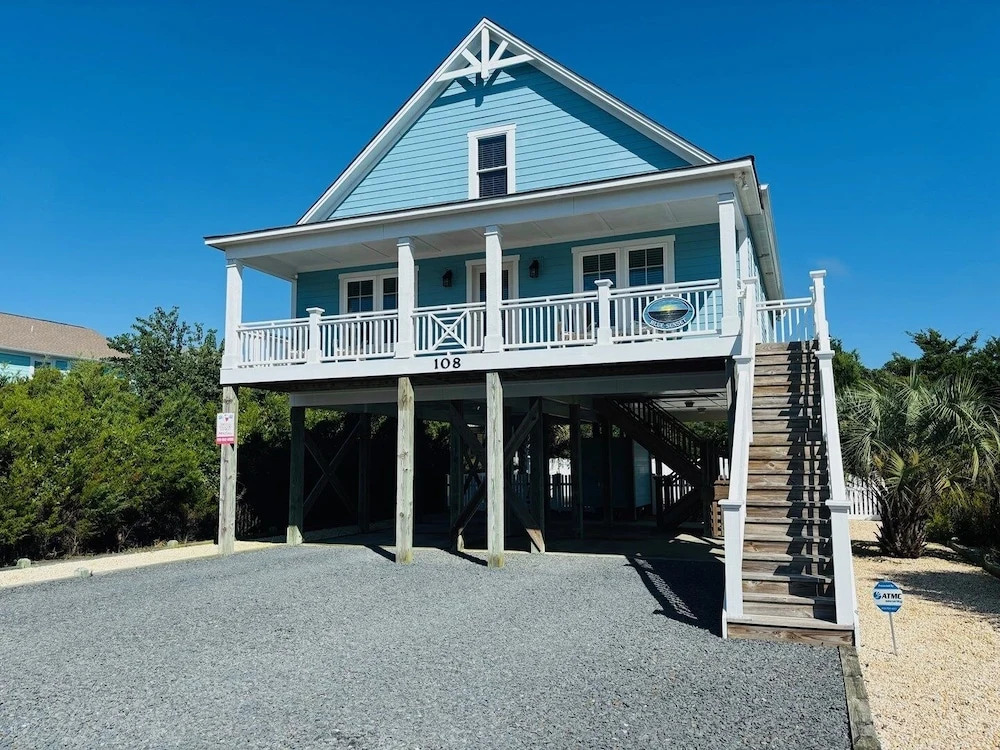 Blue Sunset 4 Bedroom Home by RedAwning