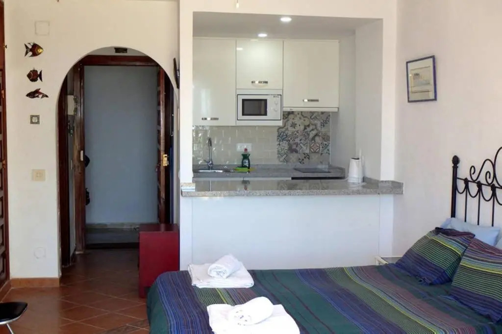 APARTAMENTO PALMERAS nsf25 studio, TORRECILLA, NERJA