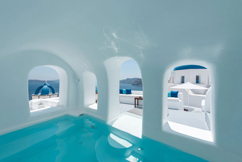 Oia Spirit Studios by Mary D Nomikou