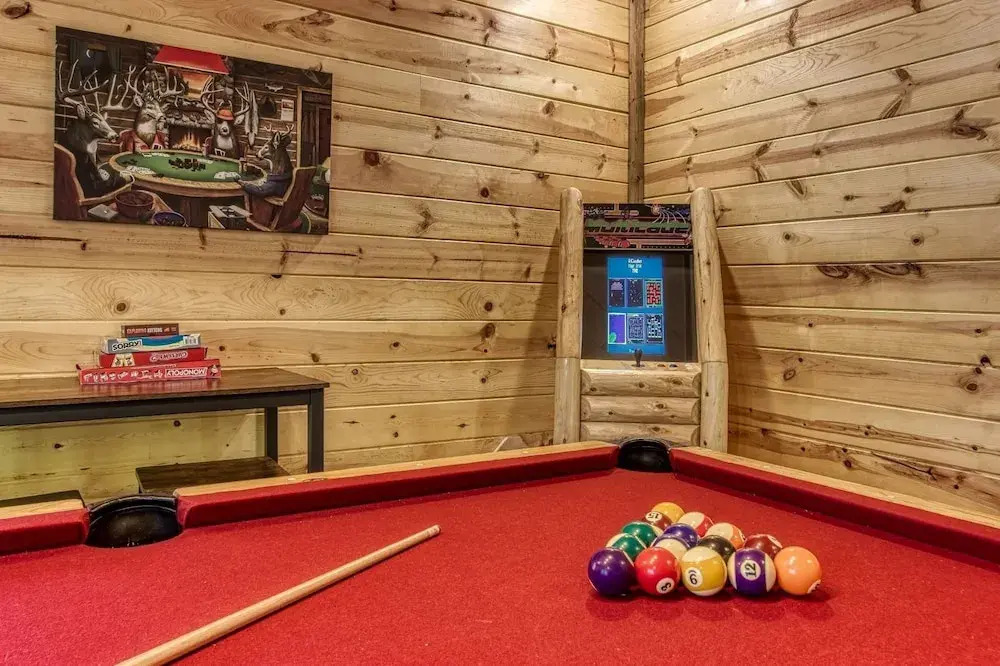 ERN822 - Smoky Oasis - Great Location, Private Indoor Heated Pool! cabin
